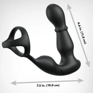 COLLEZIONE ANAL FANTASY ELITE - ANELLO ANALE VIBRANTE E MASSAGGIATORE CON TELECOMANDO